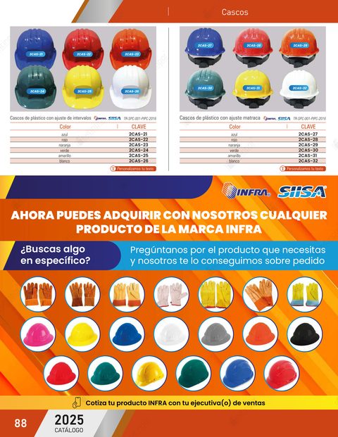 Página 88 del catálogo: Productos de la marca INFRA